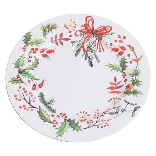 BAJO PLATO DECORADO PP-PVC 33 X 1,50 X 33 CM