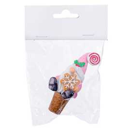 TAPÓN PAPA NOEL RESINA 2/M 3,60 X 3,30 X 7,20 CM