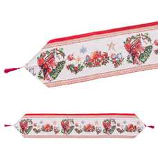 CAMINO MESA FLORES POLIESTER 33 X 175 CM