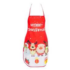 DELANTAL CHRISTMAS POLIESTER 50 X 70 CM