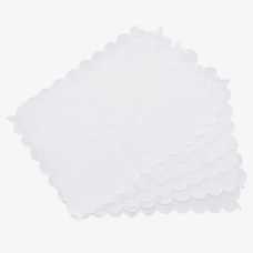 S/6 SERVILLETA POLIESTER BLANCO 40 X 30 CM S/6 SERVILLETA POLIESTER BLANCO 40 X 30 CM