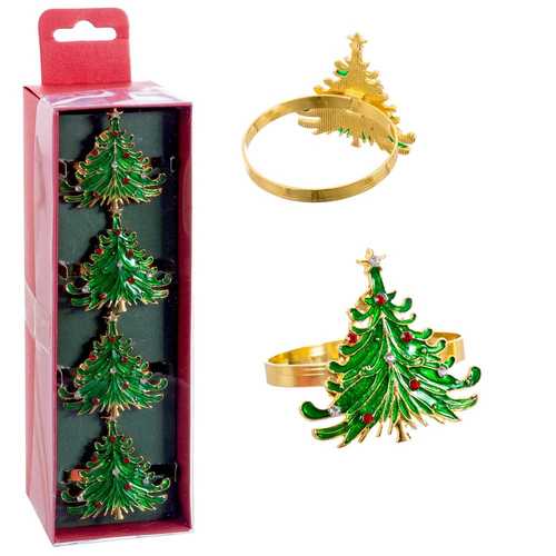 S/4 SERVILLETERO ÁRBOL METAL 4,30 X 4,30 X 4 CM