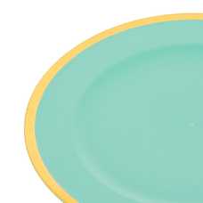 BAJO PLATO REDONDO PP VERDE 33 X 1,50 X 33 CM
