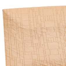 BAJO PLATO CUADRADO PP ORO 30 X 1,50 X 30 CM