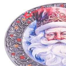 BAJO PLATO PAPA NOEL PP 33 X 1,50 X 33 CM
