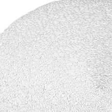 SALVAMANTEL TRENZADO PVC PLATA 38 X 38 CM