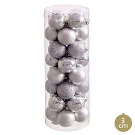 S/32 BOLA PLATA 3 X 3 X 3 CM