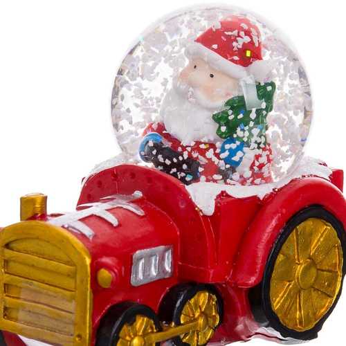 BOLA NIEVE TRACTOR RESINA 8 X 5,50 X 8,50 CM