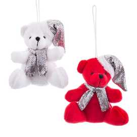 COLGANTE OSO PELUCHE 2/C 9 CM