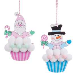 COLGANTE CUPCAKE MADERA 2/M 8 X 2,50 X 12 CM