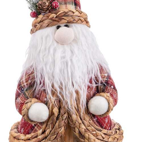 FIGURA PAPA NOEL POLYFOAM 22 X 20 X 50 CM