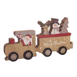 TREN FIGURAS MADERA 23 X 2 X 12 CM