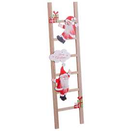 ESCALERA PAPA NOEL ESCALERA MADERA 17 X 1,80 X 60 CM