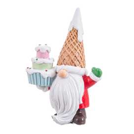 PAPA NOEL DULCES RESINA 8,30 X 5,40 X 13,80 CM