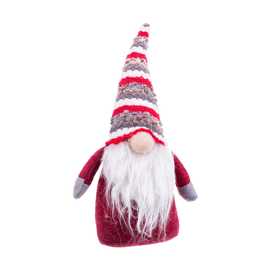 PAPA NOEL GORRO ROJO 22 CM