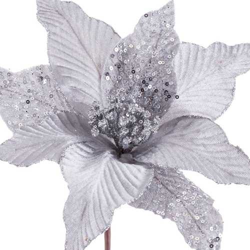 POINSETTIA PLATA 31 X 31 X 50 CM