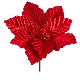 PICK POINSETTIA ROJO 22 X 22 X 15 CM