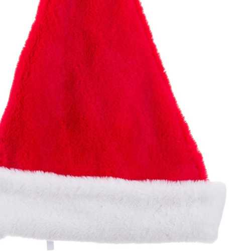 GORRO PAPA NOEL POLIESTER ROJO 46 CM