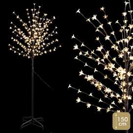 ÁRBOL 200 LEDS CÁLIDO 150 CM