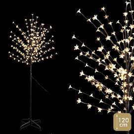 ÁRBOL 150 LEDS CÁLIDO 120 CM