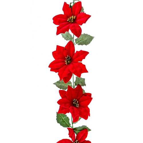 GUIRNALDA POINSETTIA 180 CM