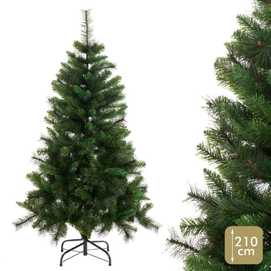 ÁRBOL MIXTO CONO 989 RAMAS PE-PVC 210 CM