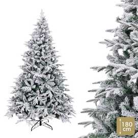 ÁRBOL MIXTO 569 RAMAS PE-PVC NEVADO 180 CM