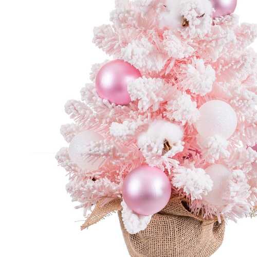 ÁRBOL 68 RAMAS MACETA SACO PVC ROSA 60 CM