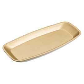 BANDEJA RECTANGULAR MDF ORO 27,70 X 2,20 X 11 CM