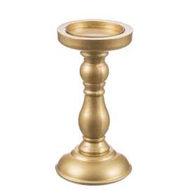 CANDELABRO MDF ORO 10 X 10 X 20 CM