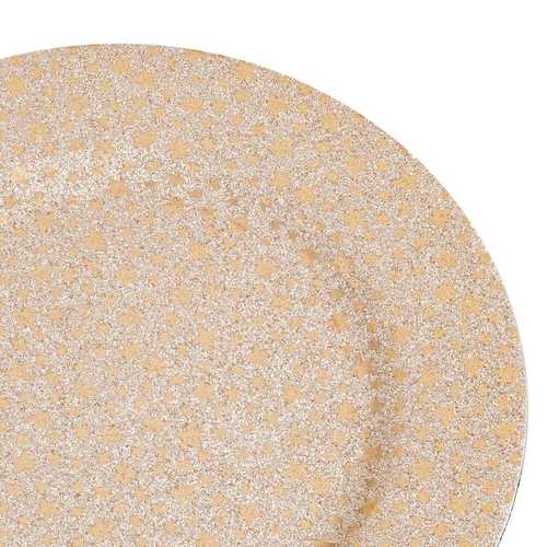 BAJO PLATO REDONDO PP-PVC BEIGE 33 X 1,50 X 33 CM