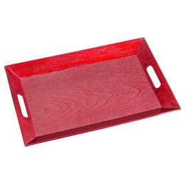 BANDEJA CON ASAS PP ROJO 44,50 X 2 X 30,50 CM