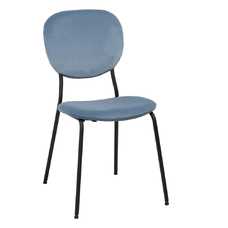SILLA AZUL DM-METAL 45,50 X 53,50 X 82,50 CM SILLA AZUL DM-METAL 45,50 X 53,50 X 82,50 CM
