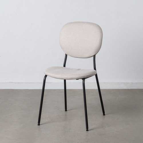 SILLA CREMA DM-METAL 45,50 X 53,50 X 82,50 CM