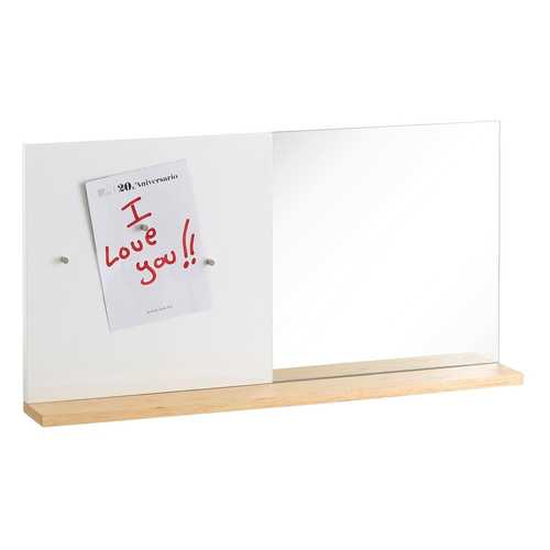 ESPEJO MEMORY BLANCO DM-CRISTAL 50,40 X 7 X 25,40 CM