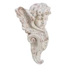 ESCULTURA ÁNGEL RESINA DECORACIÓN 60 X 25 X 68 CM