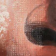 CUADRO ROSTRO MARRÓN LIENZO DECORACIÓN 90 X 3,50 X 120 CM CUADRO ROSTRO MARRÓN LIENZO DECORACIÓN 90 X 3,50 X 120 CM