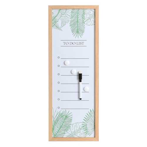 MURAL PARED NOTAS NATURAL-BLANCO DM 20 X 2 X 55 CM