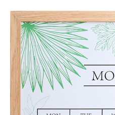 MURAL PARED NOTAS NATURAL-BLANCO DM 40 X 2 X 60 CM