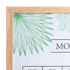 MURAL PARED NOTAS NATURAL-BLANCO DM 40 X 2 X 60 CM