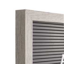 MURAL PARED GRIS PVC DECORACIÓN 50 X 2,50 X 40 CM