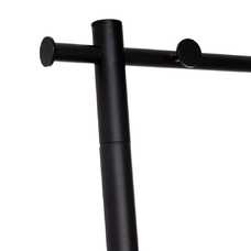 PERCHERO NEGRO METAL INDUSTRIAL 59 X 39 X 177,50 CM