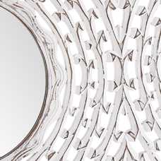 ESPEJO BLANCO ROZADO MDF 90 X 1,50 X 90 CM ESPEJO BLANCO ROZADO MDF 90 X 1,50 X 90 CM