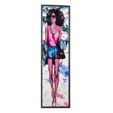 CUADRO IMPRESIÓN CHICAS 4/M MULTICOLOR 34 X 2 X 120 CM