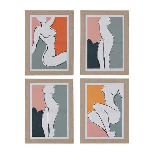 CUADRO IMPRESIÓN DESNUDO 4/M LIENZO 45 X 2 X 60 CM