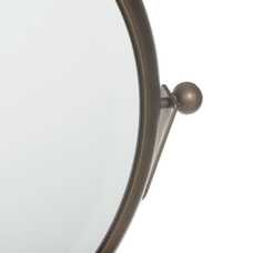 ESPEJO ORO VIEJO METAL-CRISTAL 48 X 22 X 40 CM ESPEJO ORO VIEJO METAL-CRISTAL 48 X 22 X 40 CM