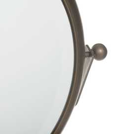 ESPEJO ORO VIEJO METAL-CRISTAL 48 X 22 X 40 CM