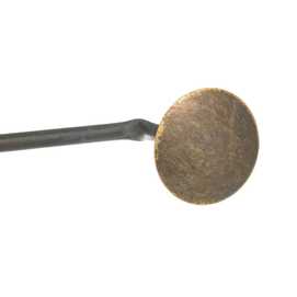 TOALLERO ESPEJO BRONCE METAL DECORACIÓN 84,50 X 8 X 58,50 CM