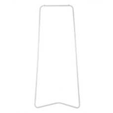 PERCHERO ESQUINERO BLANCO METAL 81 X 38 X 182 CM