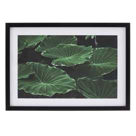 CUADRO IMPRESIÓN HOJAS 2/M DECORACIÓN 49 X 2 X 69 CM